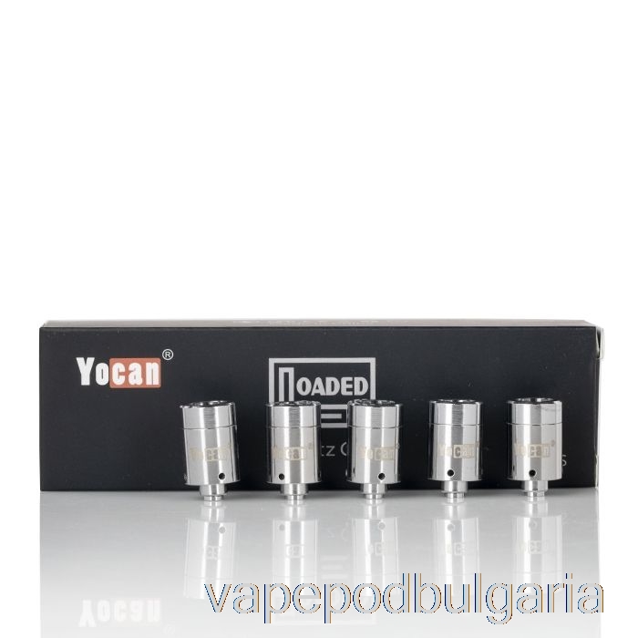 Vape 10000 Дръпки Yocan заредена кварцова резервна намотка кварцови четворни намотки